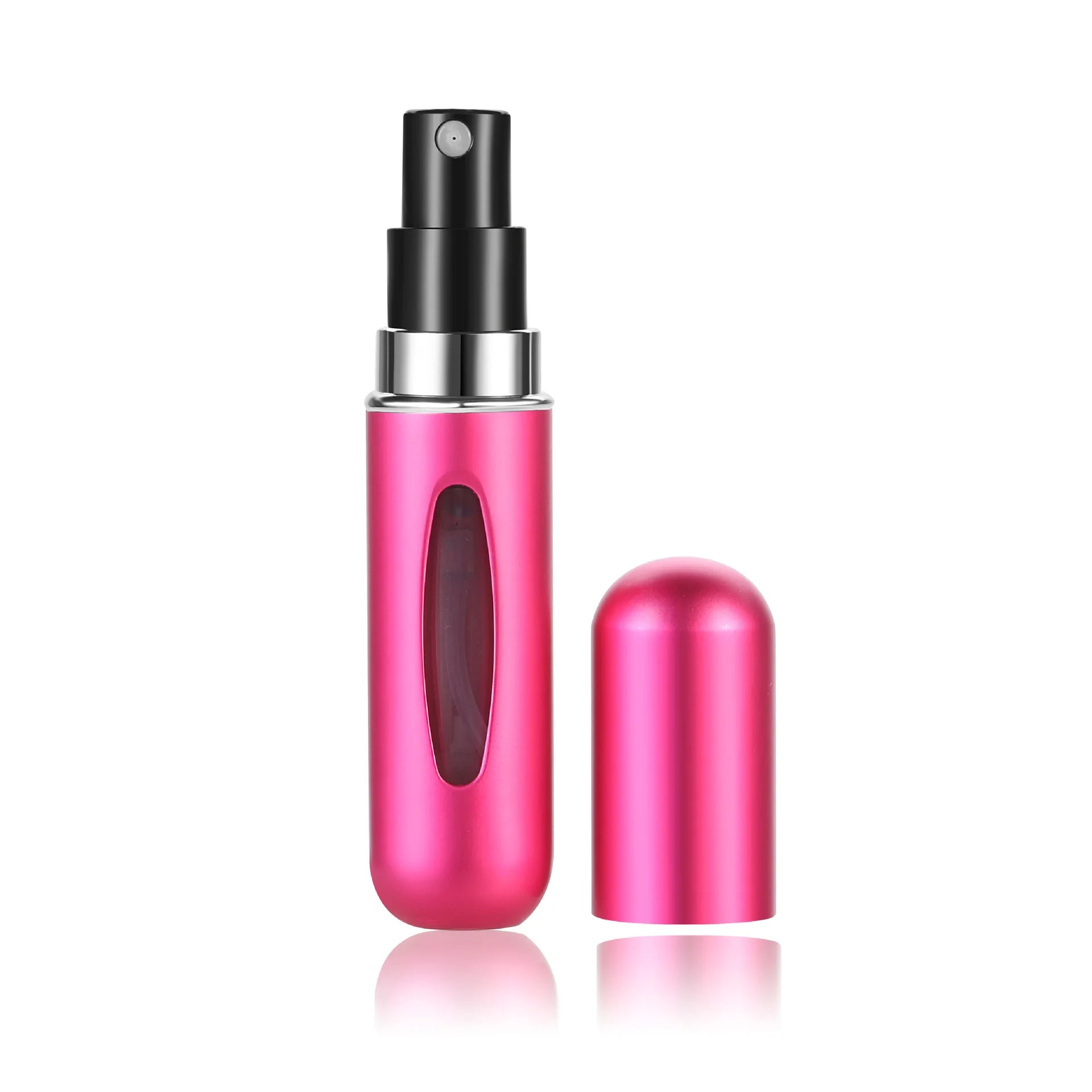5ml Tragbare Parfüm Nachfüllflasche – Mini Refill Spray Atomizer | Leerer Parfümsprüher für Reisen & Alltag Kaufschwan® Rosa