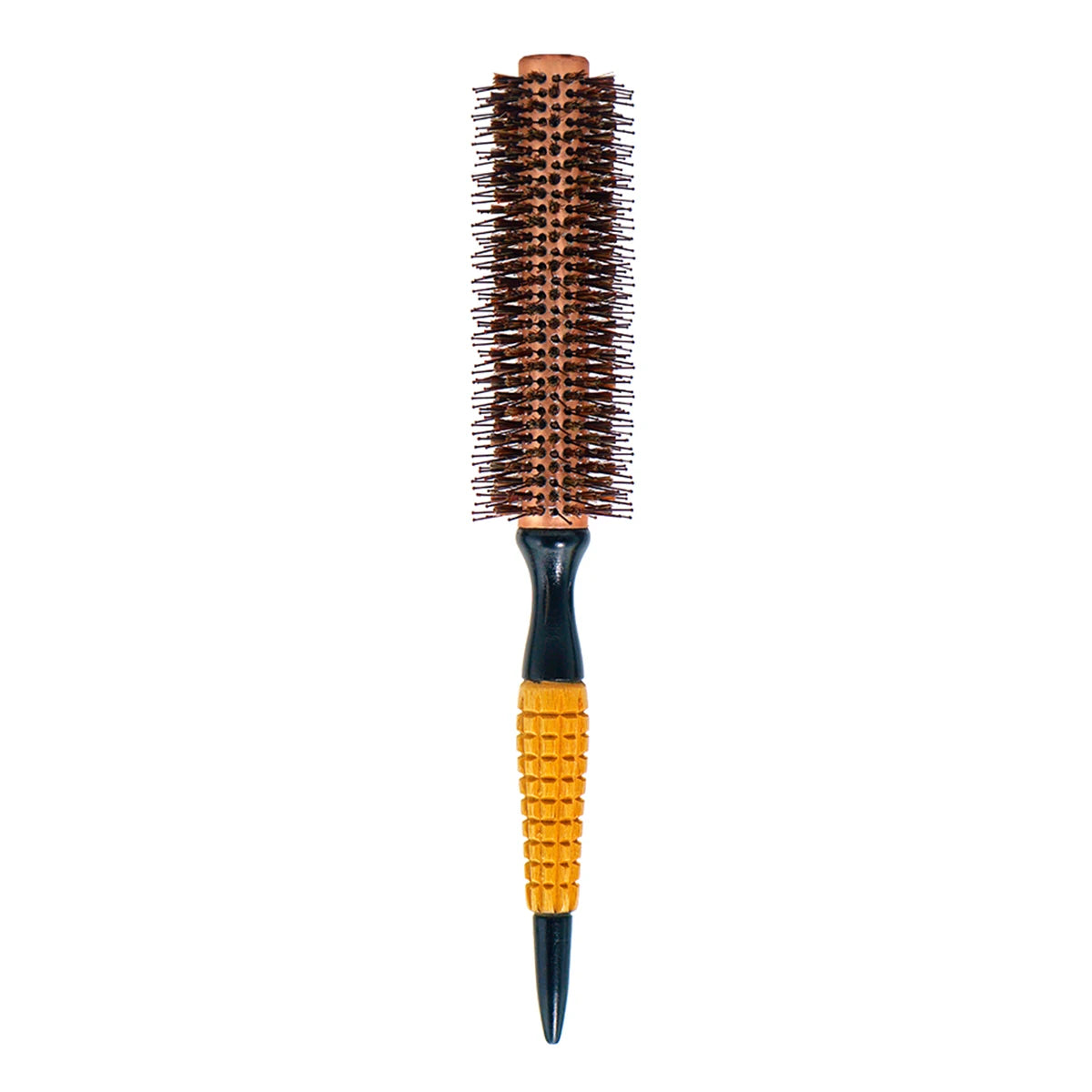 Rundbürste mit Holzgriff – Professionelle Antistatische Haarbürste | Locken- & Toupierbürste für Friseure Kaufschwan®
