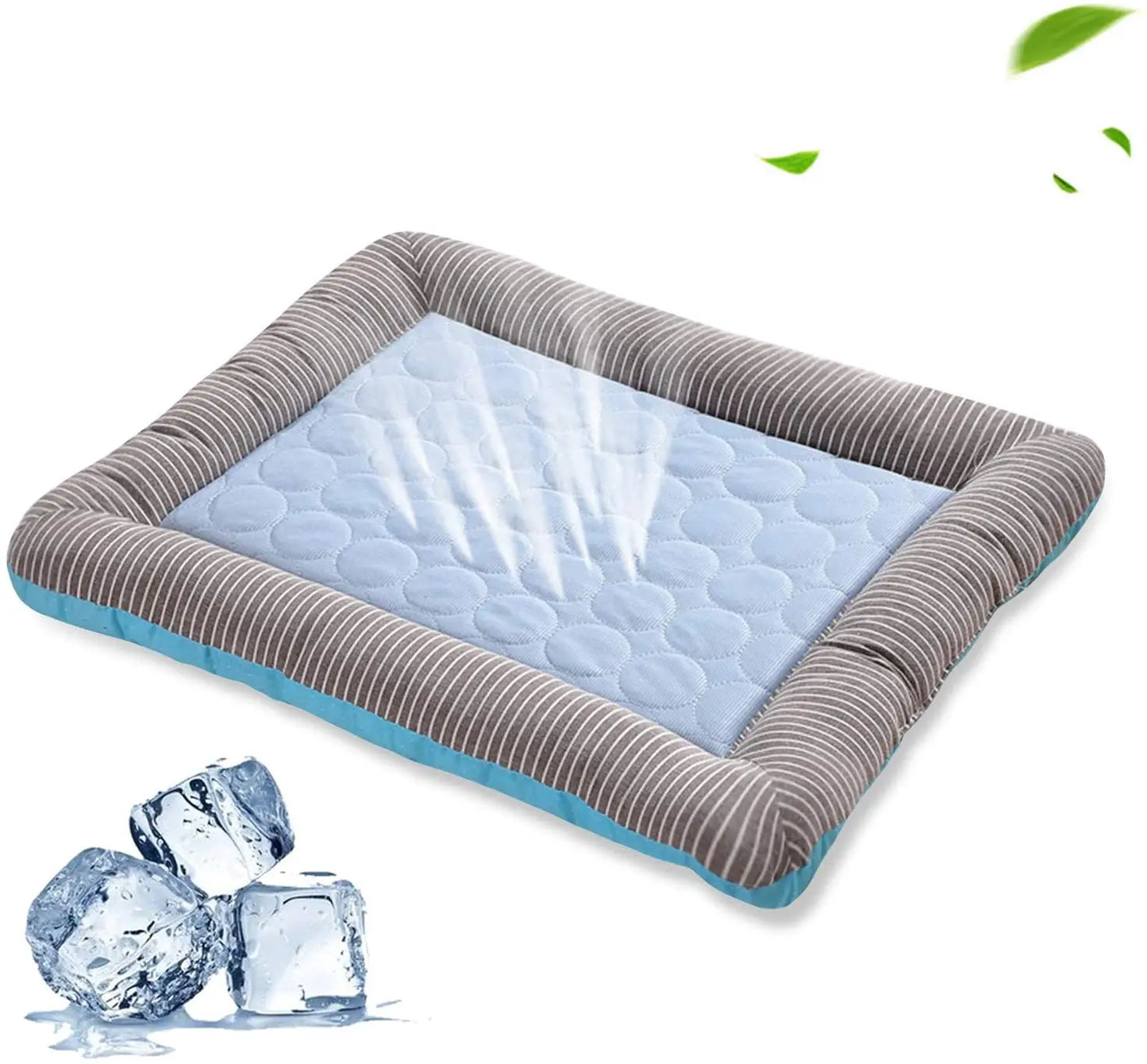 Kühlmatte für Haustiere - Weiche Atmungsaktive Schlafmatte aus Eisseide für Hunde, Katzen, Welpen und Kätzchen Kaufschwan®