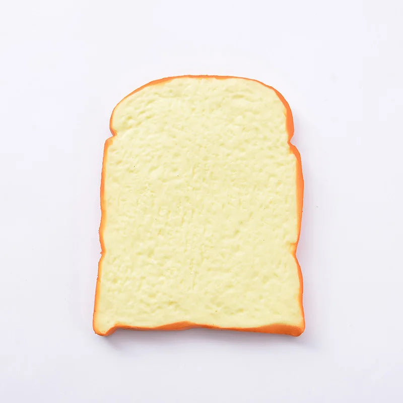 Squishy Lebensmittel-Simulationsspielzeug – Langsam Aufgehende Donut-, Croissant-, Brötchen-, Toastbrot-, Waffel- & Baguette-Knautschspielzeuge