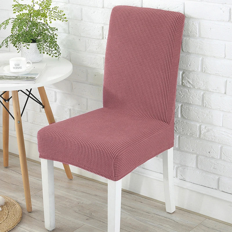 Elastischer Esszimmer Stuhlbezug – Dehnbarer Dicker Jacquard Küchenstuhl Überzug für Esszimmer, Hotel, Hochzeit & Bankett Kaufschwan®