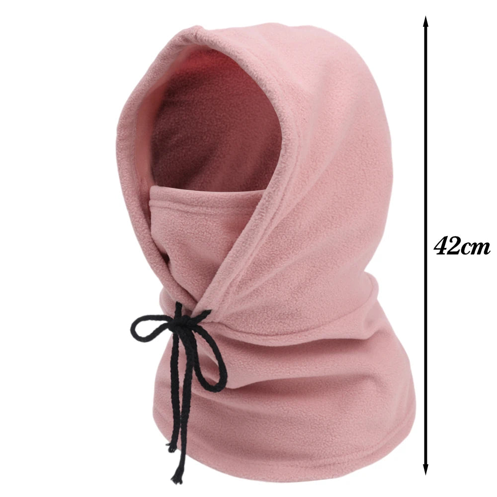 Winter Thermo-Fleece Kapuzenmütze – Winddichte Outdoor Skimaske | Unisex Halswärmer für Damen & Herren beim Radfahren & Wintersport Kaufschwan®
