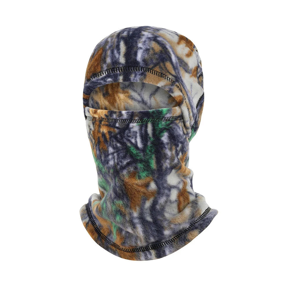 Vollgesichts-Balaclava – Winter Thermo-Fleece-Maske | Motorrad, Fahrrad & Sport Lauf Sturmhaube mit Halswärmer Kaufschwan® Tarnung 4