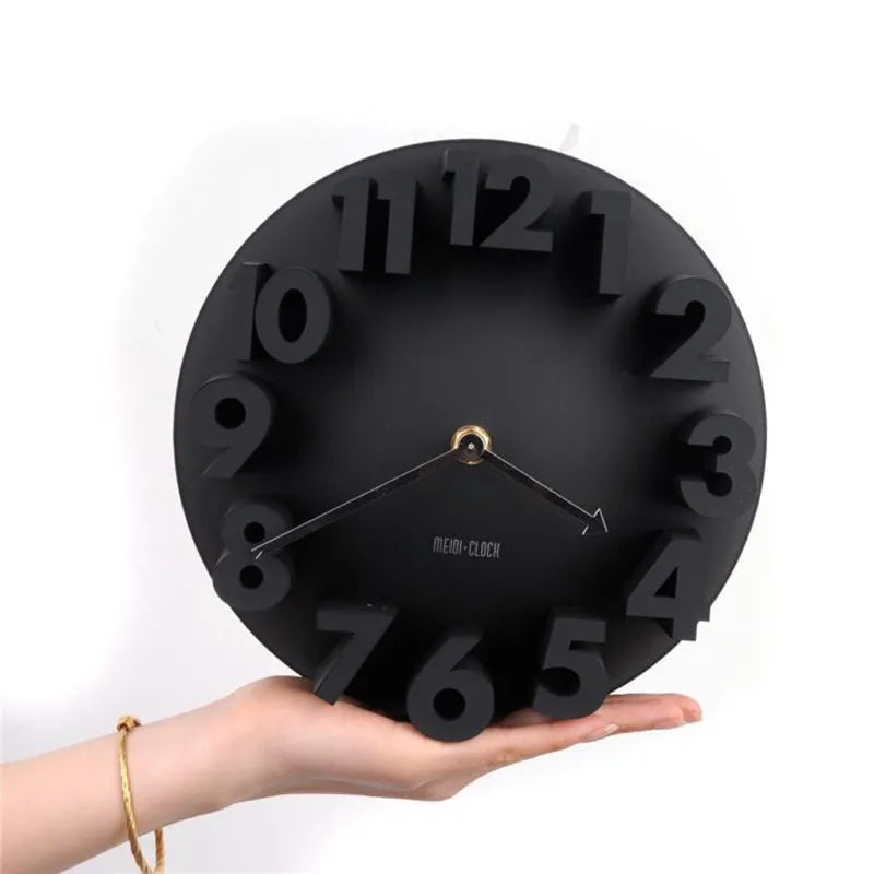3D Digitale Wanduhr – Leise Moderne Deko Uhr Kaufschwan®