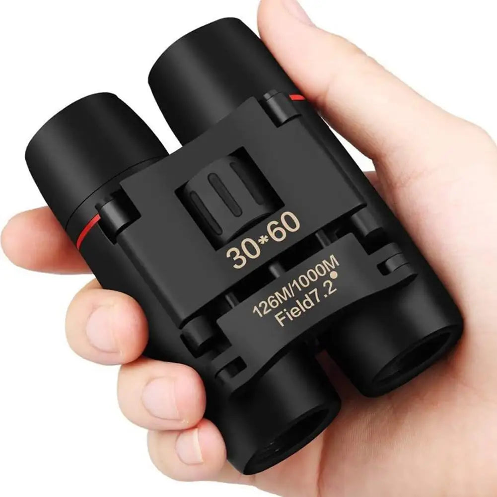 30x60 Kompakt-Zoom Fernglas – Faltbares HD-Mini-Teleskop mit großer Reichweite für Camping & Outdoor-Reisen Kaufschwan®