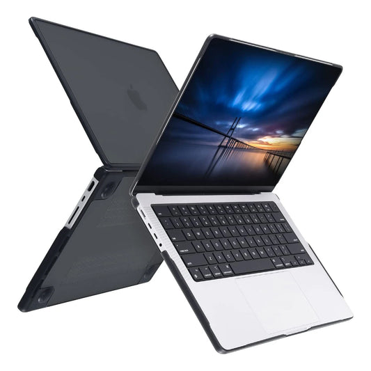 Laptop Hülle mit Weichen Kanten für MacBook Air & Pro – Stoßfeste Schutzhülle Kaufschwan® Schwarz Air 15.3 M2 M3 M4 M5