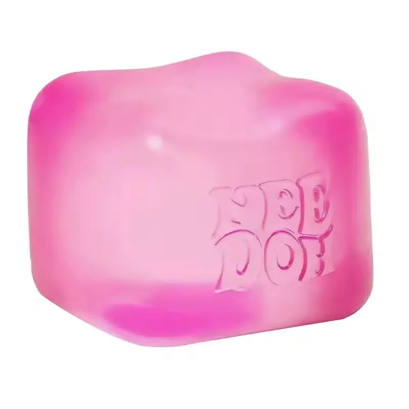 Quallen- & Würfel-Squishy – Weiches Jelly-Knautsch-, Fidget- & Sensorikspielzeug zum Stressabbau für Kinder und Erwachsene