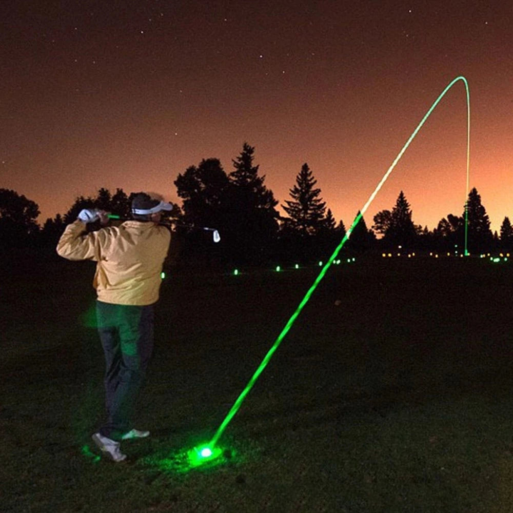 3 Stück Leuchtende Golfbälle – Wiederverwendbare Golfbälle | Langlebige Glow-in-the-Dark Trainingsbälle für Indoor & Outdoor Kaufschwan®