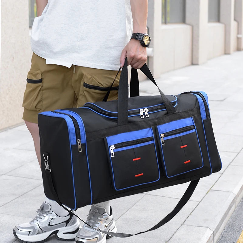Große Gepäcktasche – Reisetasche mit Mehreren Fächern & Sporttasche mit Reißverschluss Kaufschwan®
