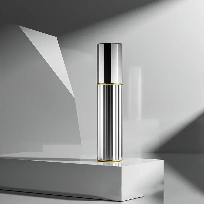 5ml / 10ml Mini Parfüm Zerstäuber – Nachfüllbare Sprayflaschen mit Bodenbefüllung | Tragbare Reise-Parfümsprüher Kaufschwan® Silber 5ml