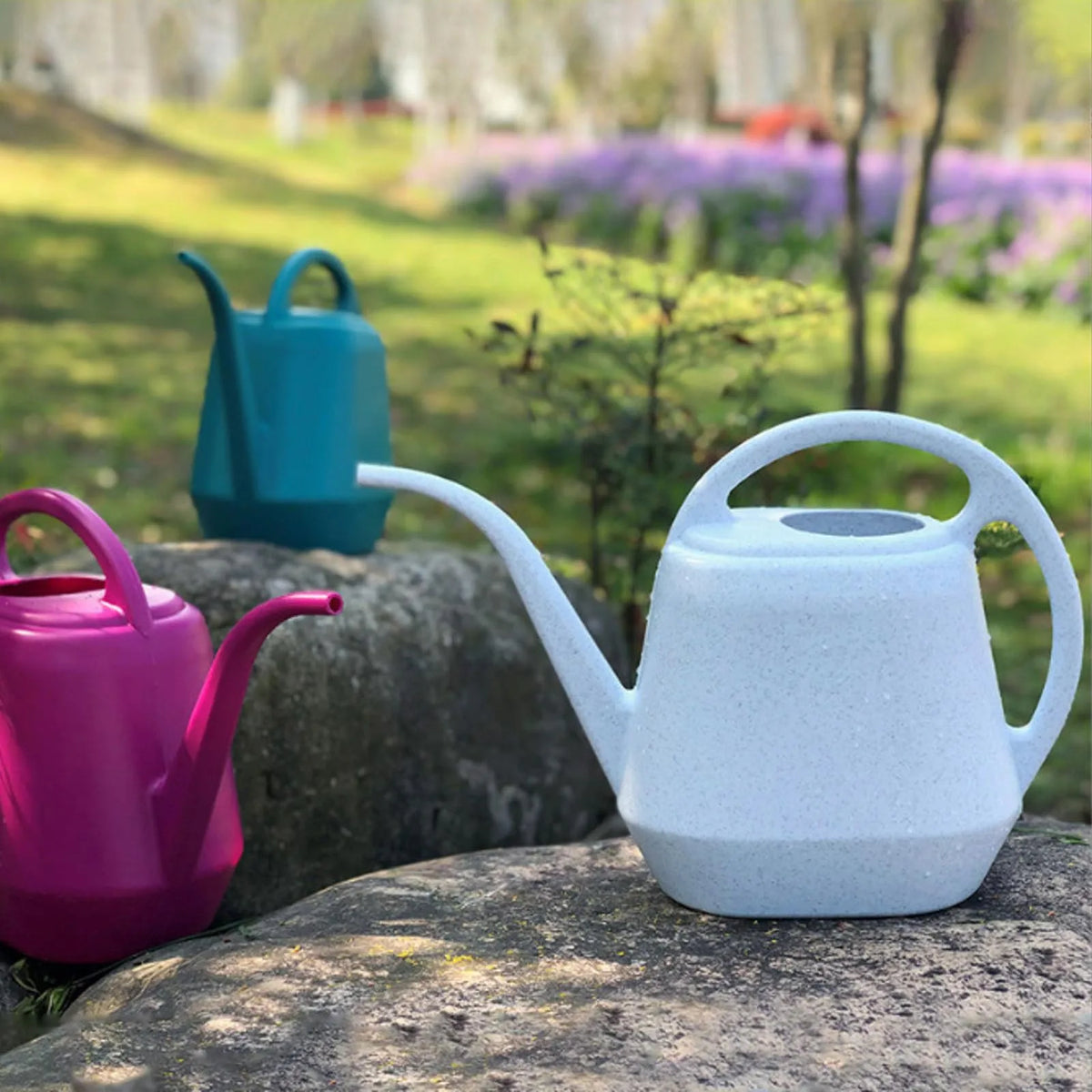 Home Garden 4L Watering Can Long Mouth Large Capacity Plant Sprinkler Garden Tool Lightweight Watering Pot Kaufschwan®