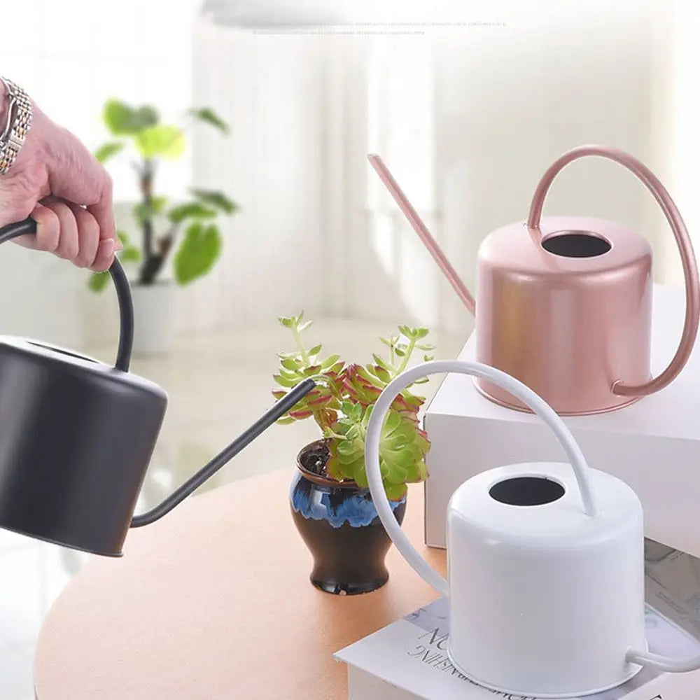 u High Quality 1.3L Plant Sprinkler Kettle Large Capacity Long Spout Watering Can Rustproof Leakproof Watering Pot Garden Tool Kaufschwan®