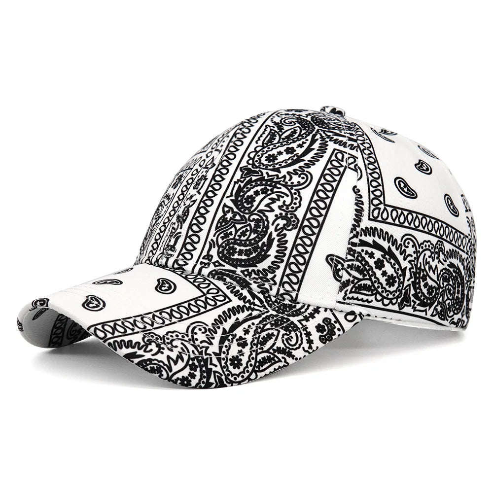 Cashew Blumen Unisex Baseballkappe | Verstellbare Baseballcap für Damen & Herren | Sommer Outdoor Sonnenkappe Hip Hop Trucker Kaufschwan®