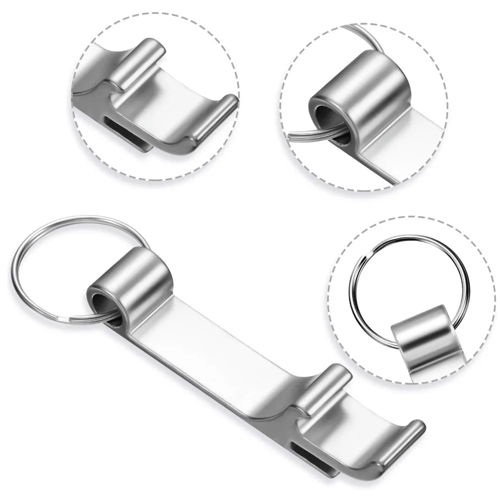 300 Stück Flaschenöffner-Schlüsselanhänger mit Gravur – Personalisierte Logo-Schlüsselringe | Werbegeschenk für Restaurants, Bars & Events Kaufschwan®