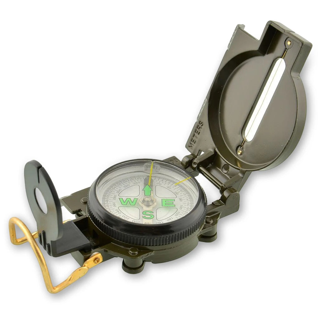 Hochpräziser Wasserdichter Kompass – Professionelles Metall-Navigationswerkzeug für Outdoor, Wandern & Bergsteigen Kaufschwan®