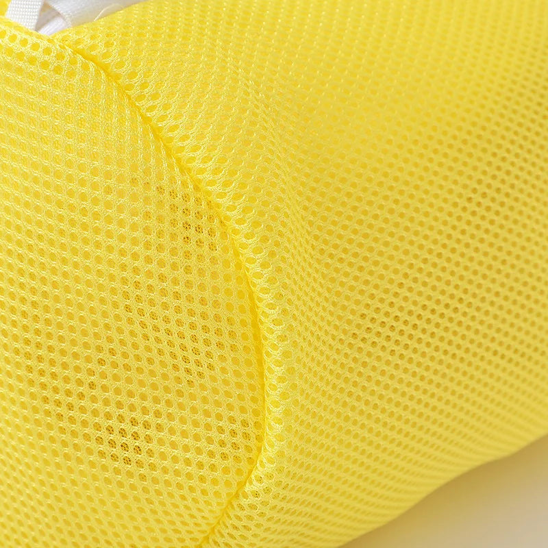 Schuh-Wäschenetz für Waschmaschine – Honigwaben-Mesh Waschbeutel mit Reißverschluss | Schuhreinigungsbeutel für Sneaker & Laufschuhe (39×18cm) Kaufschwan®