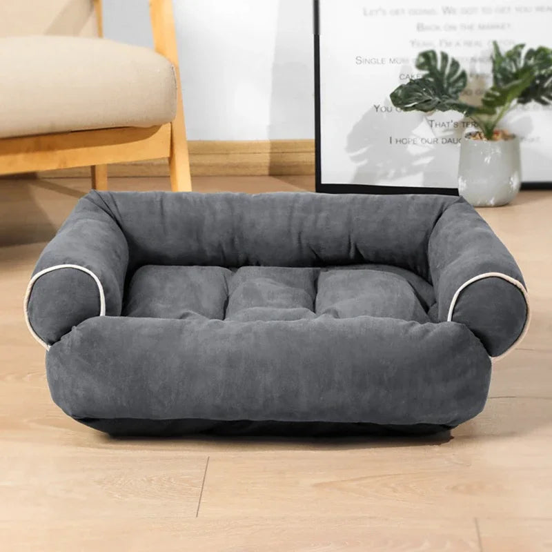 Super Weiches Hundebett Sofa – Dickes Warmes Rechteckiges Haustierbett Kaufschwan®