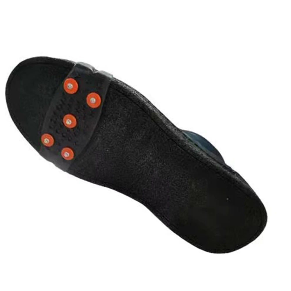 5-Zacken Anti-Rutsch Steigeisen – Unisex Schnee Krallen Schuhüberzüge für Gehen & Wandern | Winter Grips für Mehr Halt Kaufschwan®