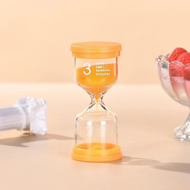 Bunte Sanduhr Timer – Kinder Lernspielzeug & Dekorative Sanduhr für Zuhause Kaufschwan® 3 Minuten