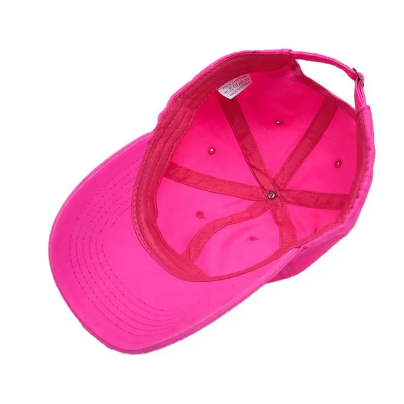 Neon Baumwolle Baseballkappe | Fluoreszierende Neon Farben Baseballcap | Outdoor Sport Snapback Trucker Baseballcap Kaufschwan®
