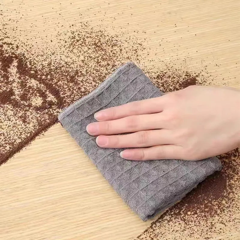 25×25 cm Küchen Reinigungstücher – Fettabweisende Mikrofaser Wischtücher | Saugfähige Geschirrtücher für Haushalt & Küche Kaufschwan®