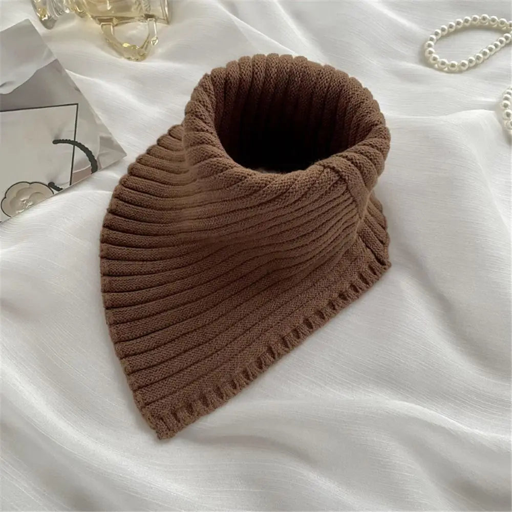 Abnehmbarer Winter Schal – Winddichter Gestrickter Fake Rollkragen für Damen | Warmer Halswärmer für Kaltes Wetter Kaufschwan®
