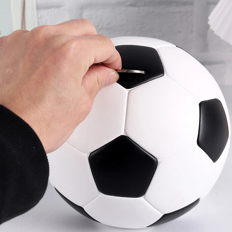 Fußball Sparschwein – Dekorative Münz Sparbox für Schlafzimmer Kaufschwan®