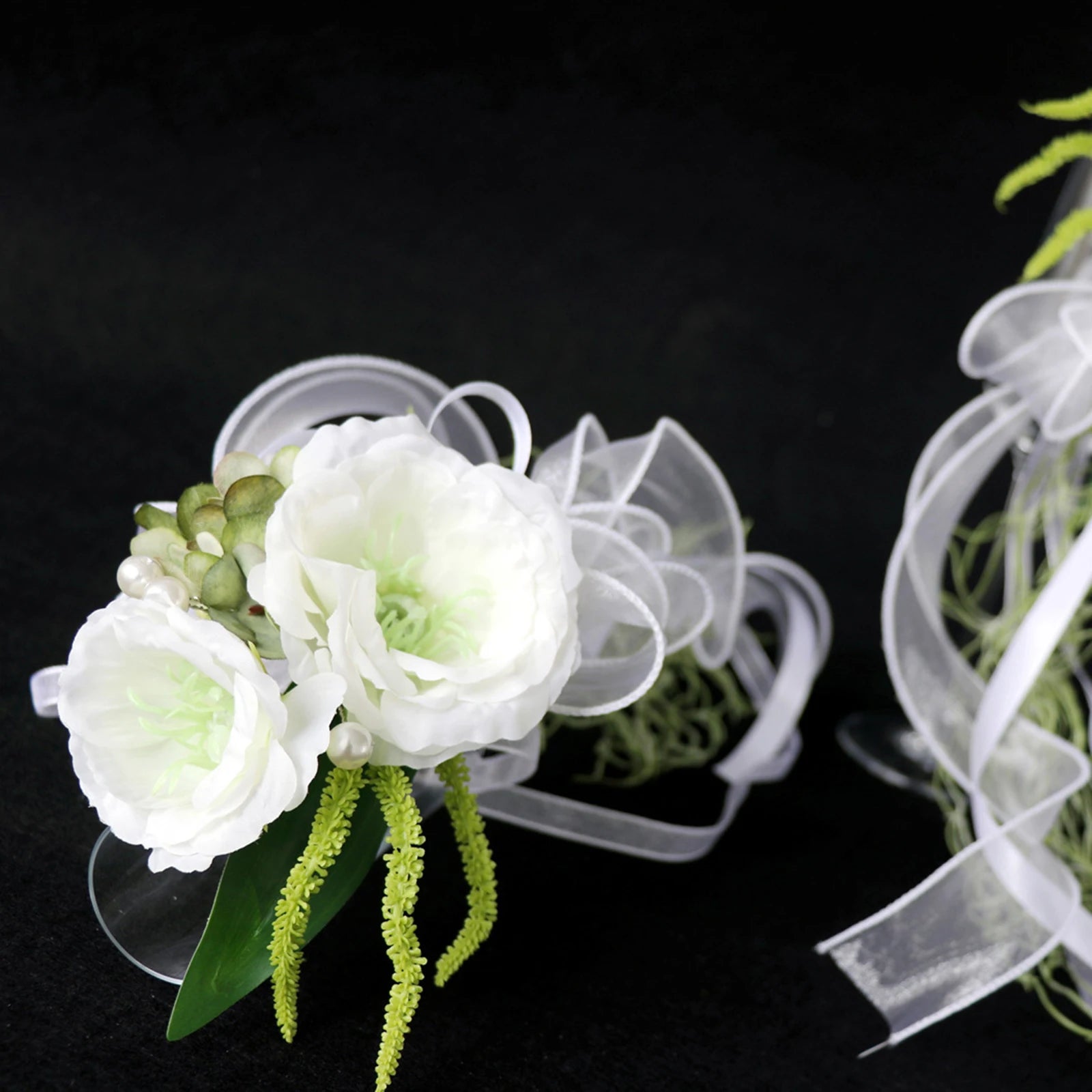 Hochzeit Weinglas Blumen Dekoration – Elegantes Tischzentrum mit Künstlichen Blumen Kaufschwan®