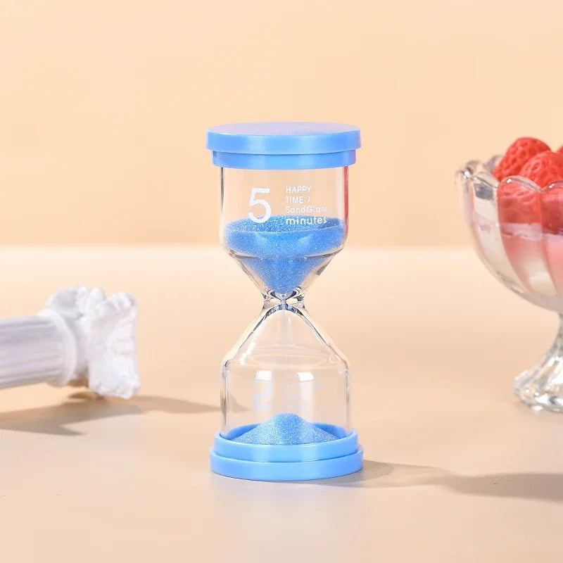 Bunte Sanduhr Timer – Kinder Lernspielzeug & Dekorative Sanduhr für Zuhause Kaufschwan® 5 Minuten