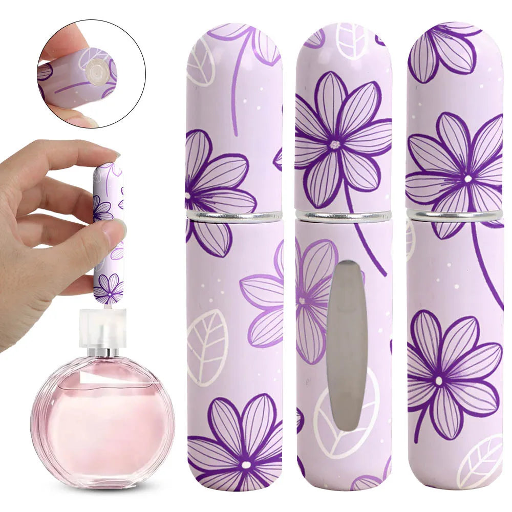 5ml Mini Parfümflaschen – Nachfüllbare Reise-Sprayflaschen | Tragbare Leere Parfümsprüher Kaufschwan® Design 2