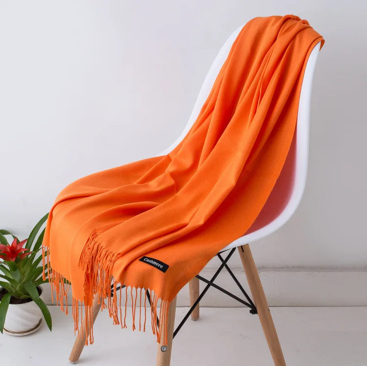 Damen Pashmina Schal | Weich wie Kaschmir | Schal, Reise- & Büro-Accessoire