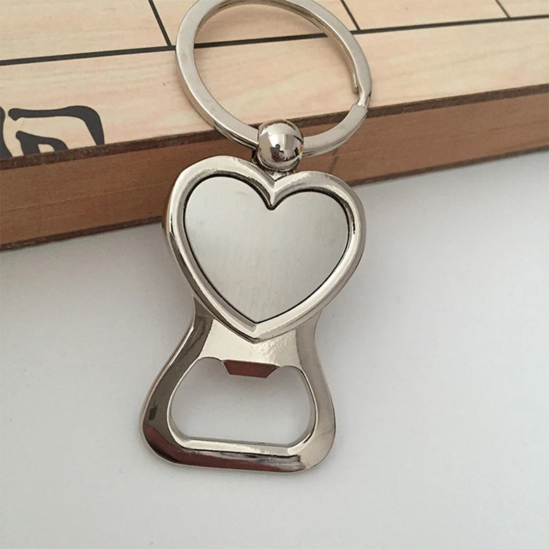 Herz Flaschenöffner Schlüsselanhänger – Tragbares Metall Geschenk für Partys Kaufschwan®
