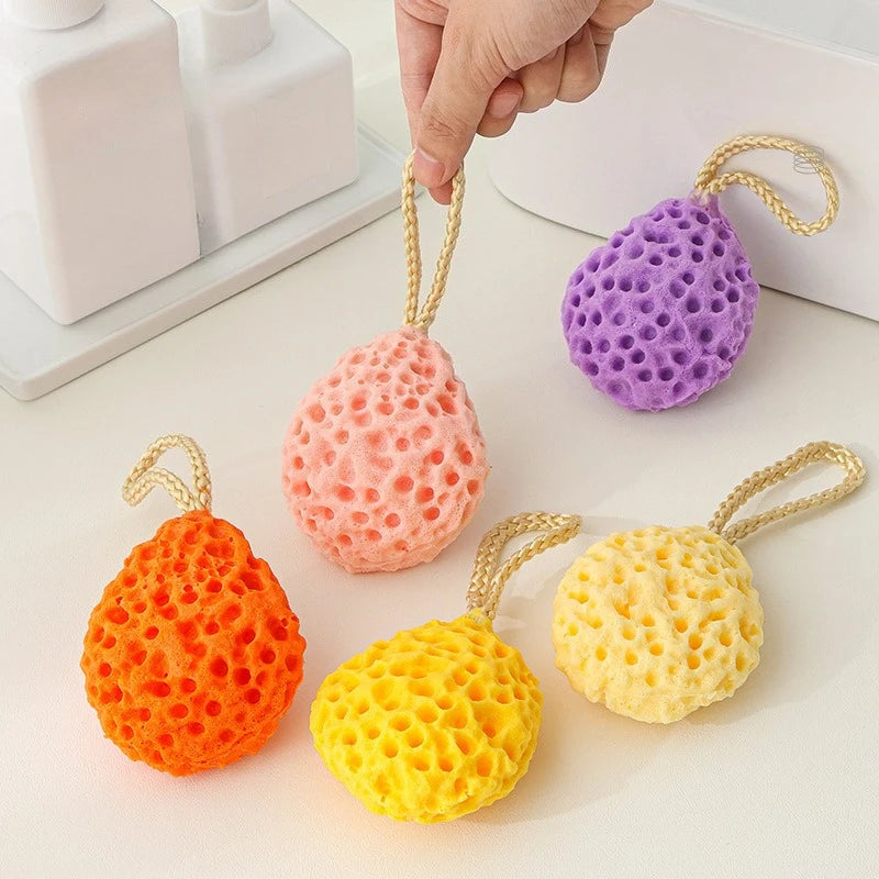 Weicher Mesh Duschschwamm Ball – Nylon Baby Körperreiniger & Sanfter Peeling Bade Puff Kaufschwan®