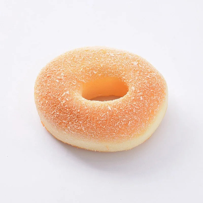 Squishy Lebensmittel-Simulationsspielzeug – Langsam Aufgehende Donut-, Croissant-, Brötchen-, Toastbrot-, Waffel- & Baguette-Knautschspielzeuge