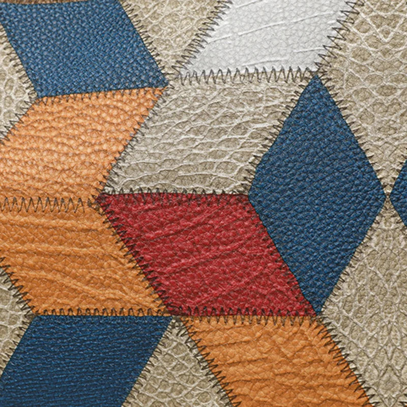 Damenhandtasche mit Großem Fassungsvermögen – Lässige PU Leder Patchwork Tote | Modische Unterarm & Schultertasche Kaufschwan®