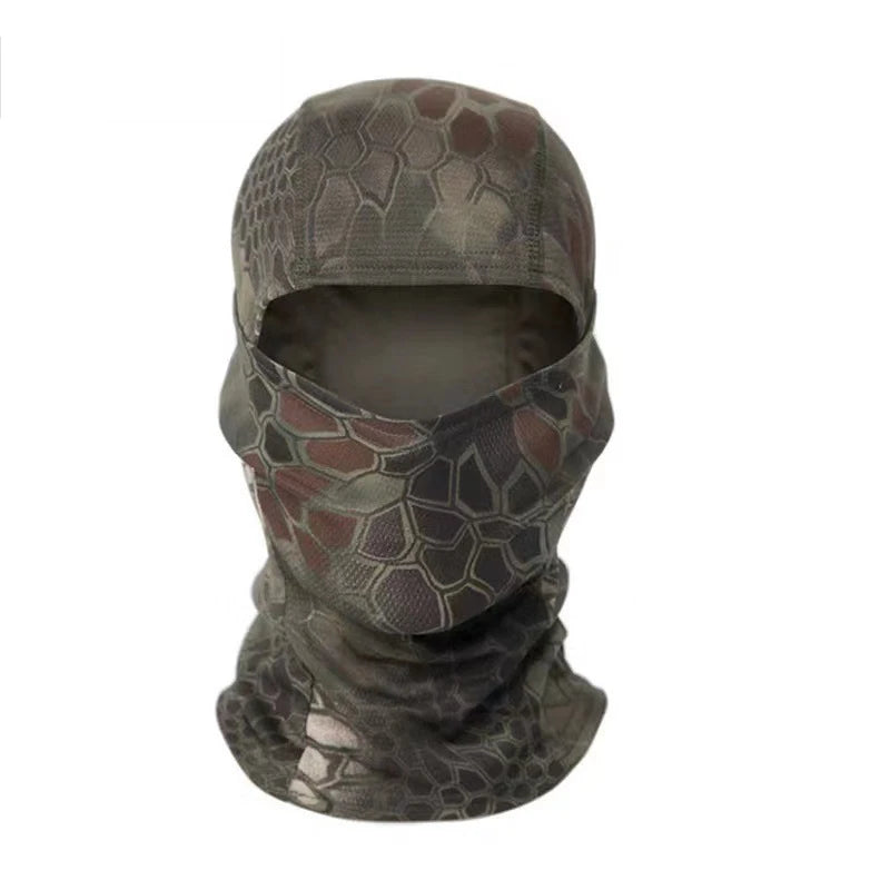 Camouflage Balaclava Mütze – Vollgesichtsmaske für Radfahren & Outdoor Sport | Skimaske Motorrad Helm Unterziehmütze Kaufschwan® Design 9