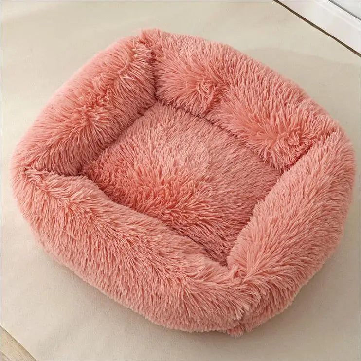 Plüsch Haustierbett Sofa – Flauschiges Kissenkorb Bett für Hunde & Katzen Kaufschwan®