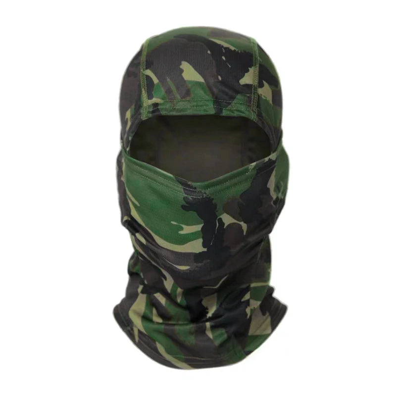Camouflage Balaclava Mütze – Vollgesichtsmaske für Radfahren & Outdoor Sport | Skimaske Motorrad Helm Unterziehmütze Kaufschwan® Design 1