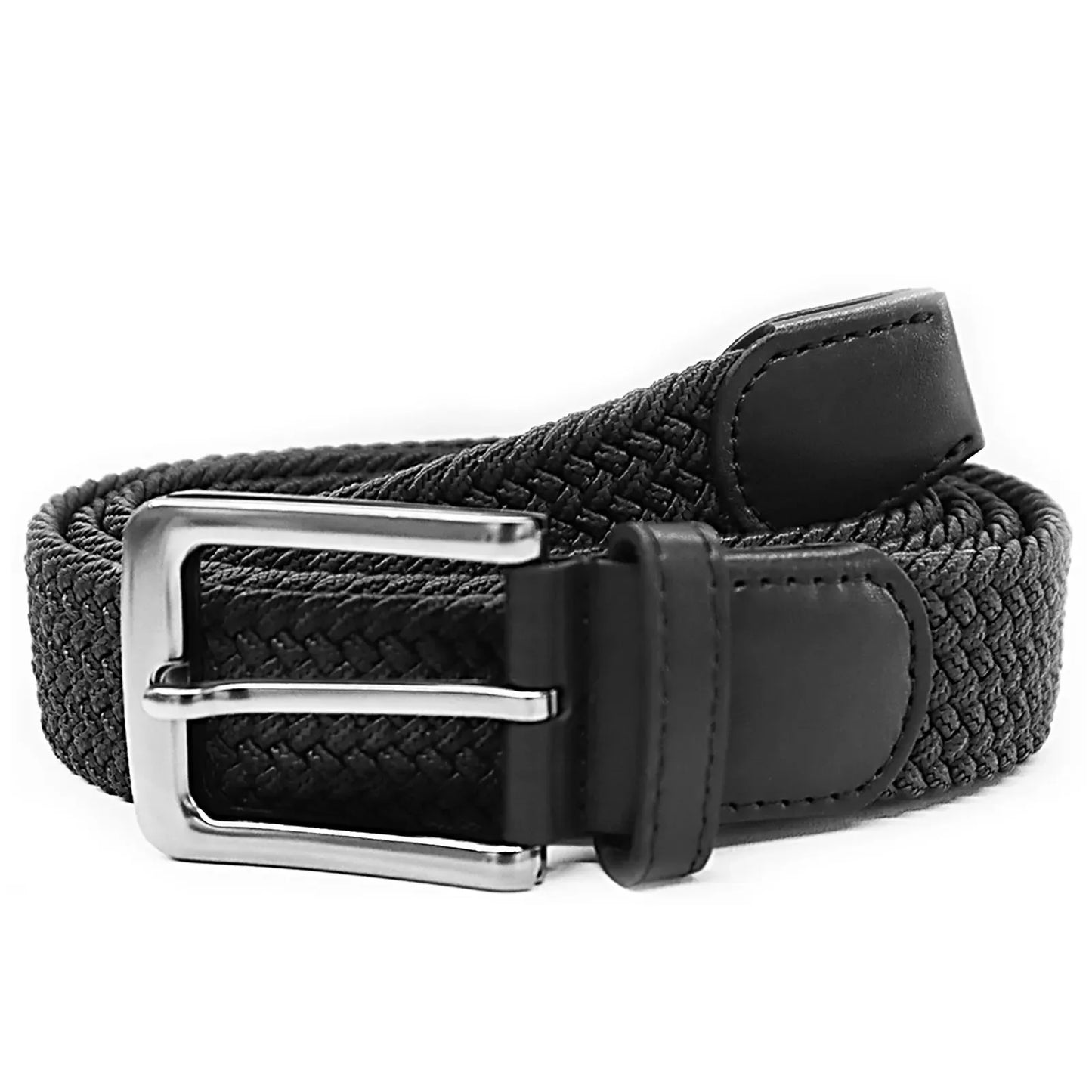 Herren Elastik Gürtel – Geflochtener Stretch Gürtel | Bequemer Freizeit & Golf Gürtel für Jeans & Hosen Kaufschwan®