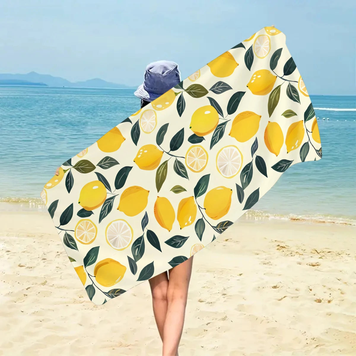 Einfaches & Stilvolles Strandtuch mit Tiermuster – Großes Schnell Trocknendes Mikrofaser Handtuch | Weiches & Saugfähiges Sommer Strandtuch Kaufschwan®