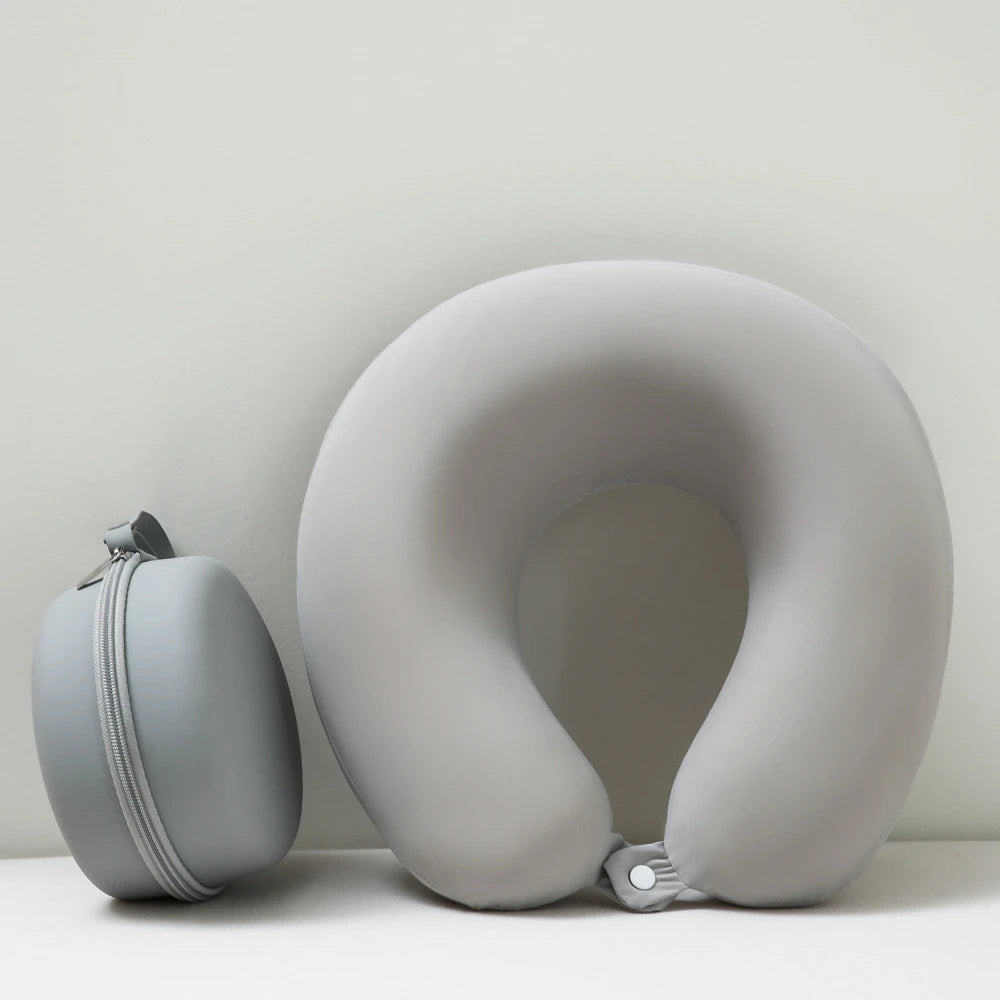 Multifunktionales U Förmiges Reisekissen – Memory Foam Nackenkissen mit Langsamer Rückfederung Kaufschwan®