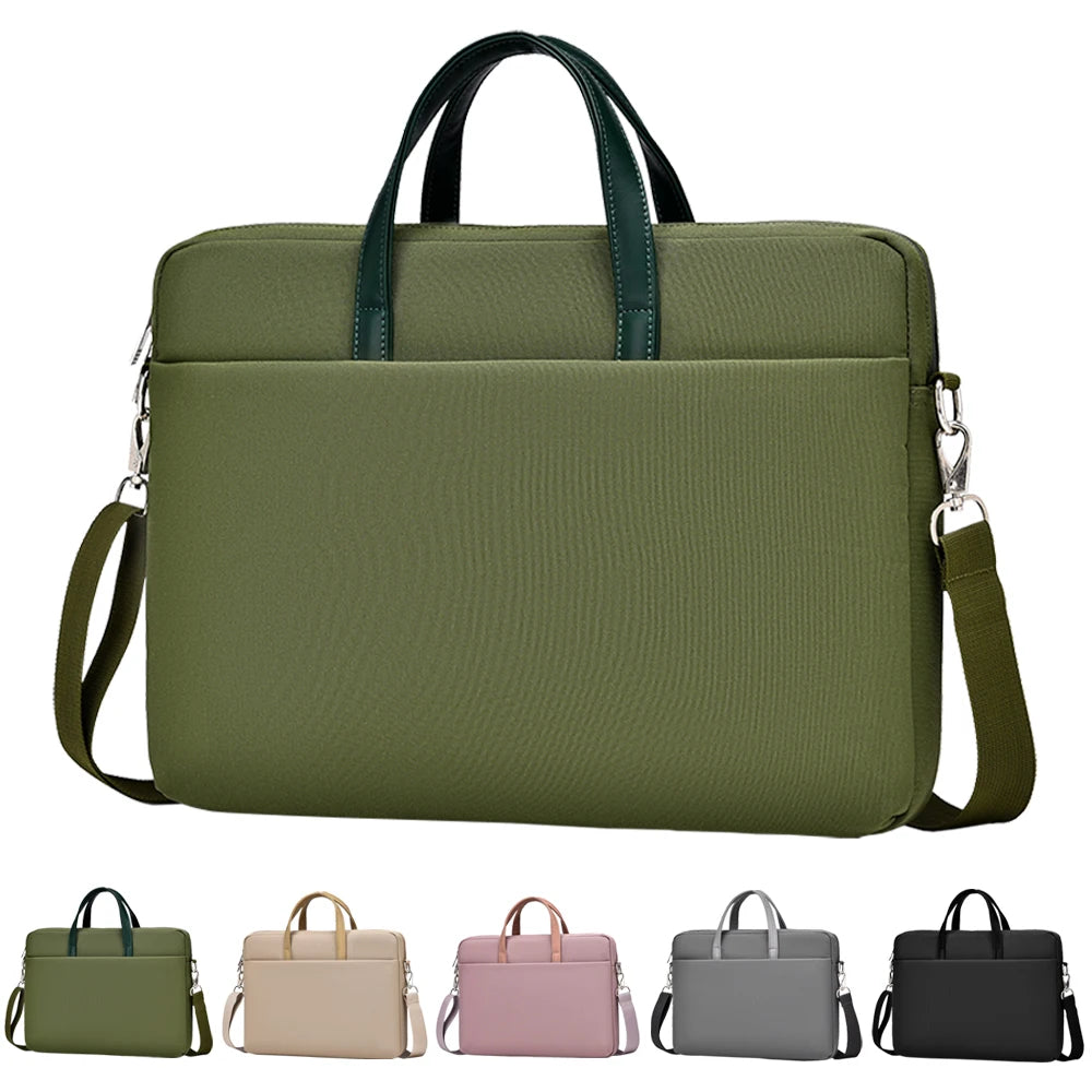 Wasserdichte Laptop Schultertasche – Notebook Schutzhülle & Business Aktentasche für MacBook, Xiaomi & Laptops Kaufschwan®