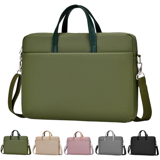 Wasserdichte Laptop Schultertasche – Notebook Schutzhülle & Business Aktentasche für MacBook, Xiaomi & Laptops Kaufschwan®