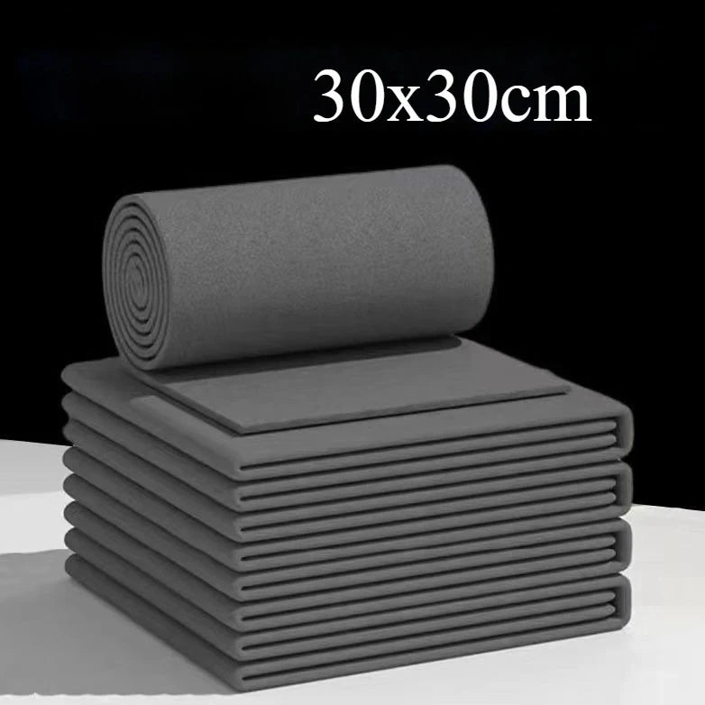 3/5/10 Stück Magic Reinigungstücher – Dicke Weiche Trockentücher & Glaswischtücher | Wiederverwendbare Zauberputztücher für Auto Fenster & Zuhause Kaufschwan® 30x30cm 3 Stück