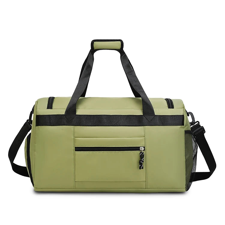 Große Reisetasche mit Viel Stauraum – Carry-On Tasche mit Trocken- & Nassfach | Multifunktionale Unisex Wochenend- & Nacht Tasche Kaufschwan®