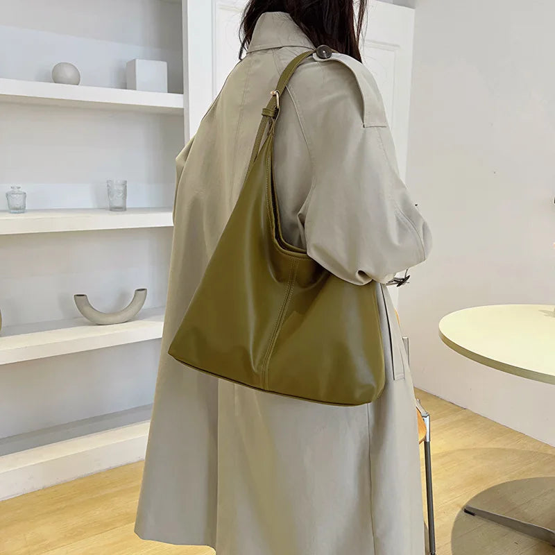 Große Damen Tote Tasche für Eine Schulter – Lässige & Vielseitige Crossbody Handtasche | Modische Schlichte City Tasche Kaufschwan®