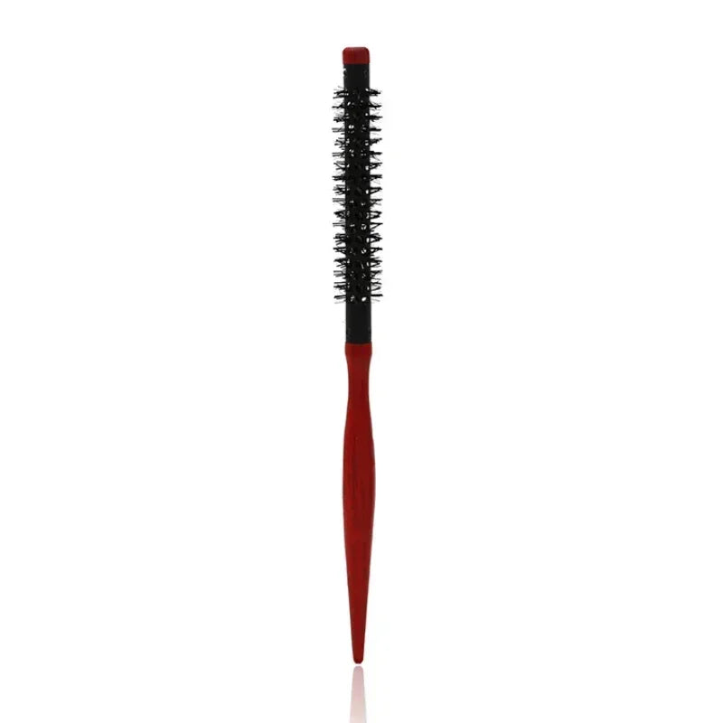 Professionelle Antistatische Rundbürste – Wildschweinborsten Föhn- & Lockenbürste | Styling-Tool für Lockiges Haar & Salon Kaufschwan® 9mm