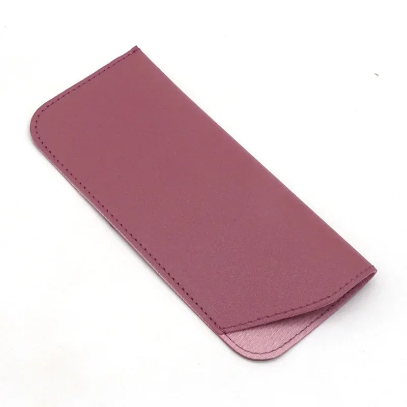 PU Leder Brillenetui – Sonnenbrillen und Lesebrillen Schutzhülle Tasche Kaufschwan® Lila