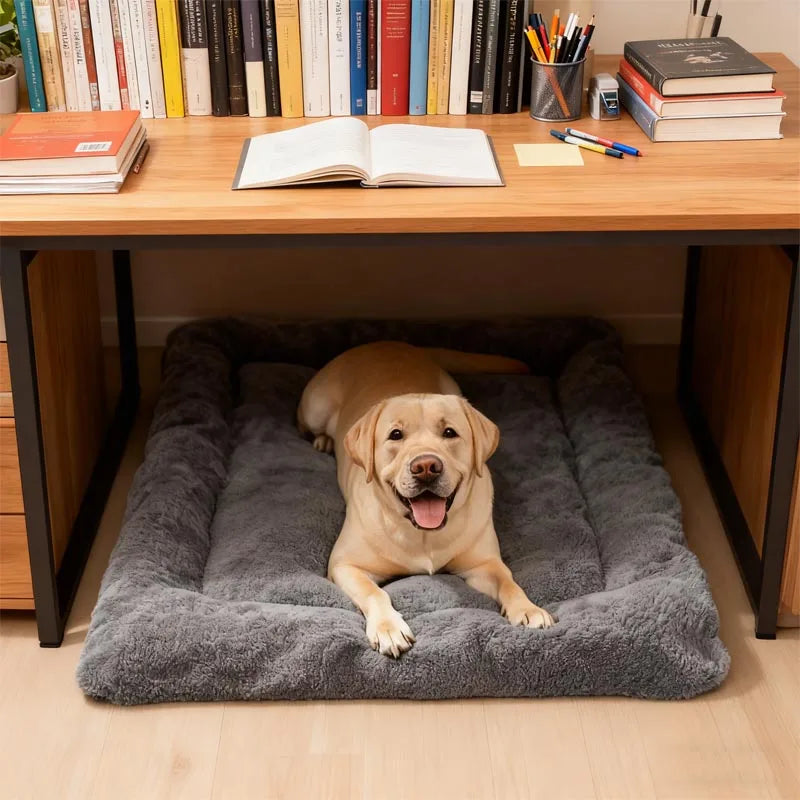 Extra Großes Plüsch Hundebett – Weiches Dickes Haustier Sofa Kissen Kaufschwan®
