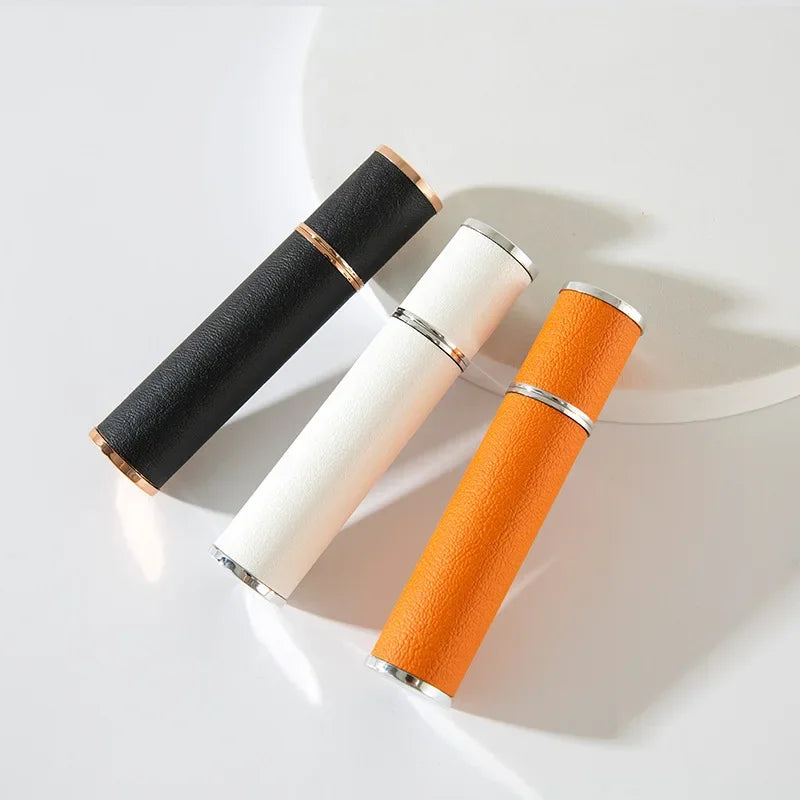 10ml Luxus Leder Glas Parfüm Sprayflasche – Tragbarer Nachfüllbarer Mini Atomizer | Reise-Parfüm Nachfüllbehälter Kaufschwan®